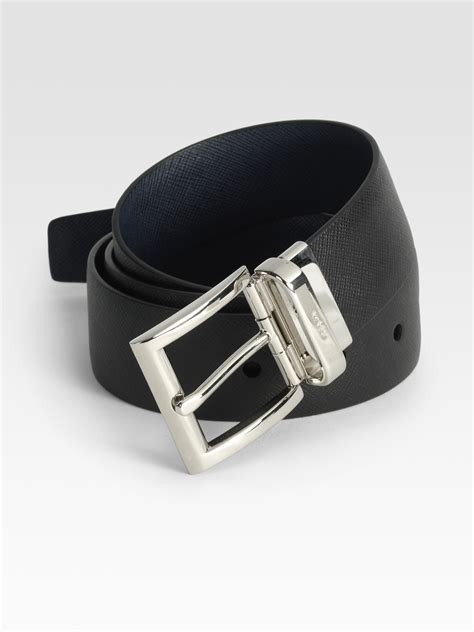 leather prada belt|prada belt for men.